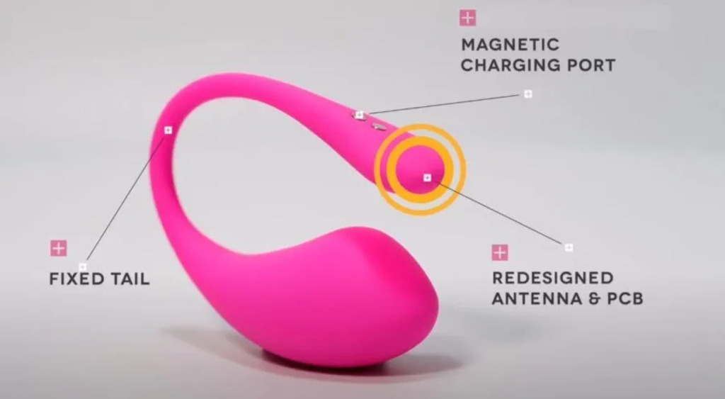 Lovense Lush 3+ в руках